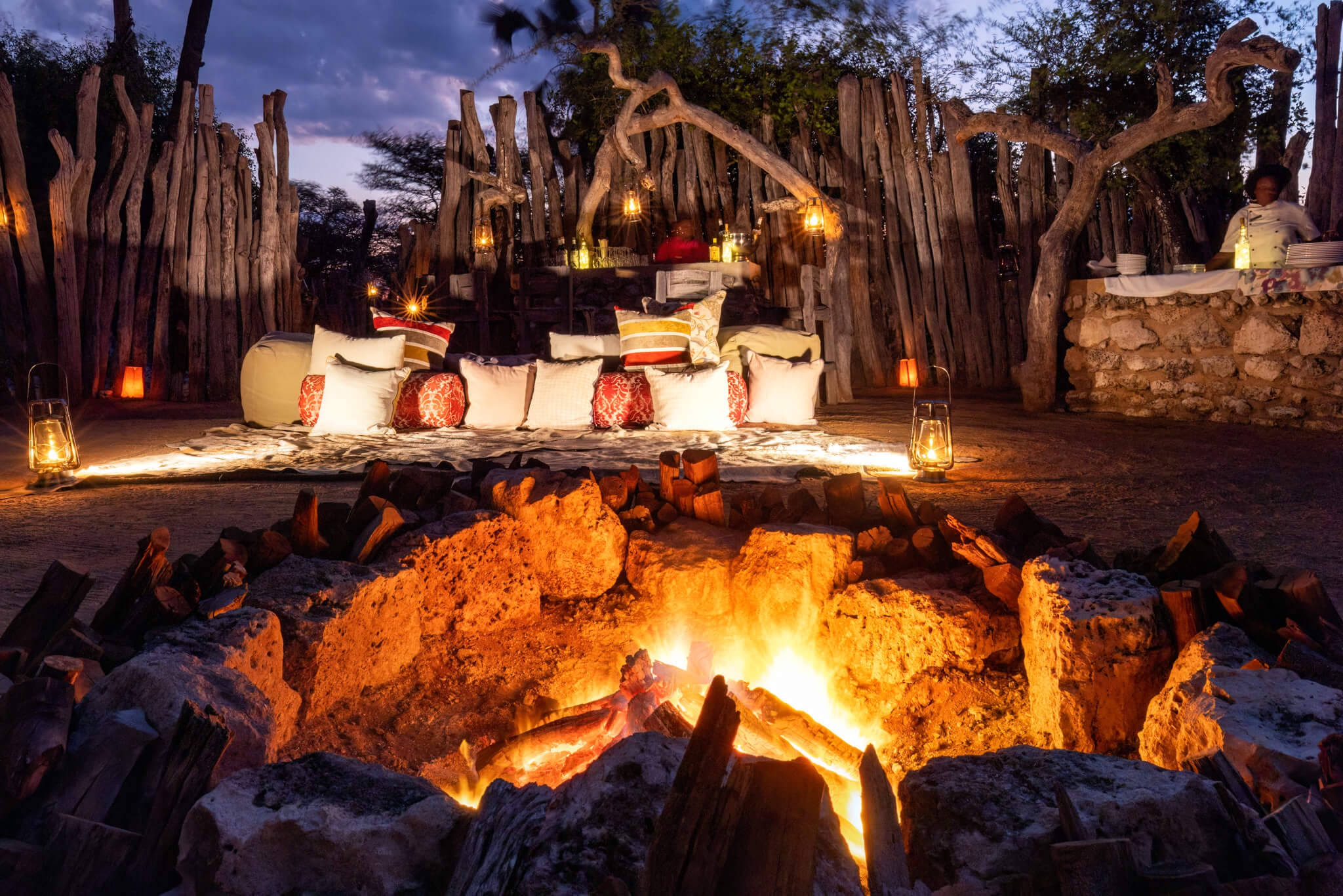 Onguma Bush Boma Dinner