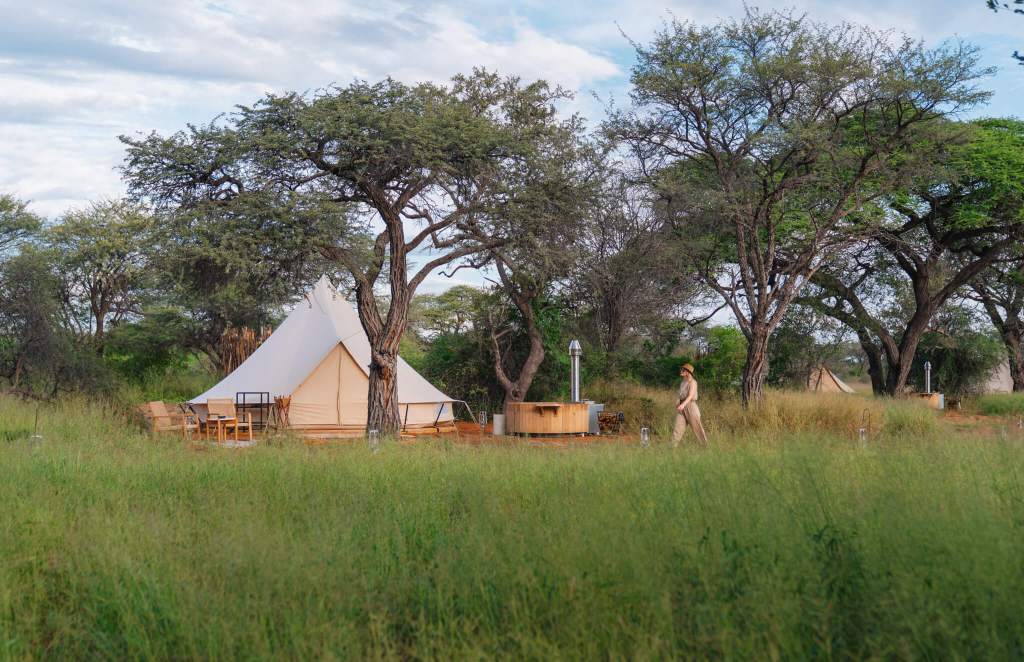 onguma trails camp namibias first walking safari