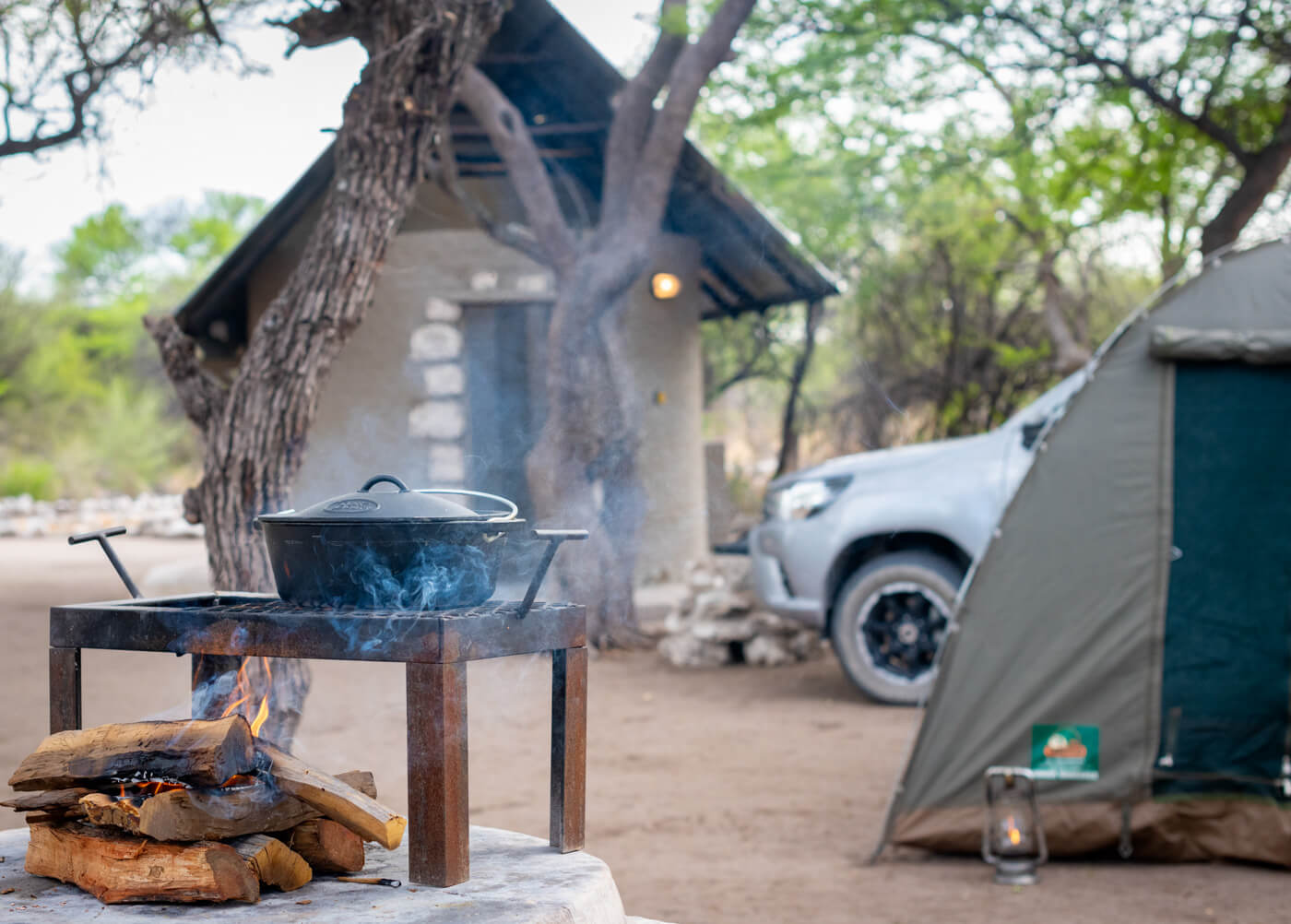 Onguma Leadwood Campsite, Etosha, Namibia