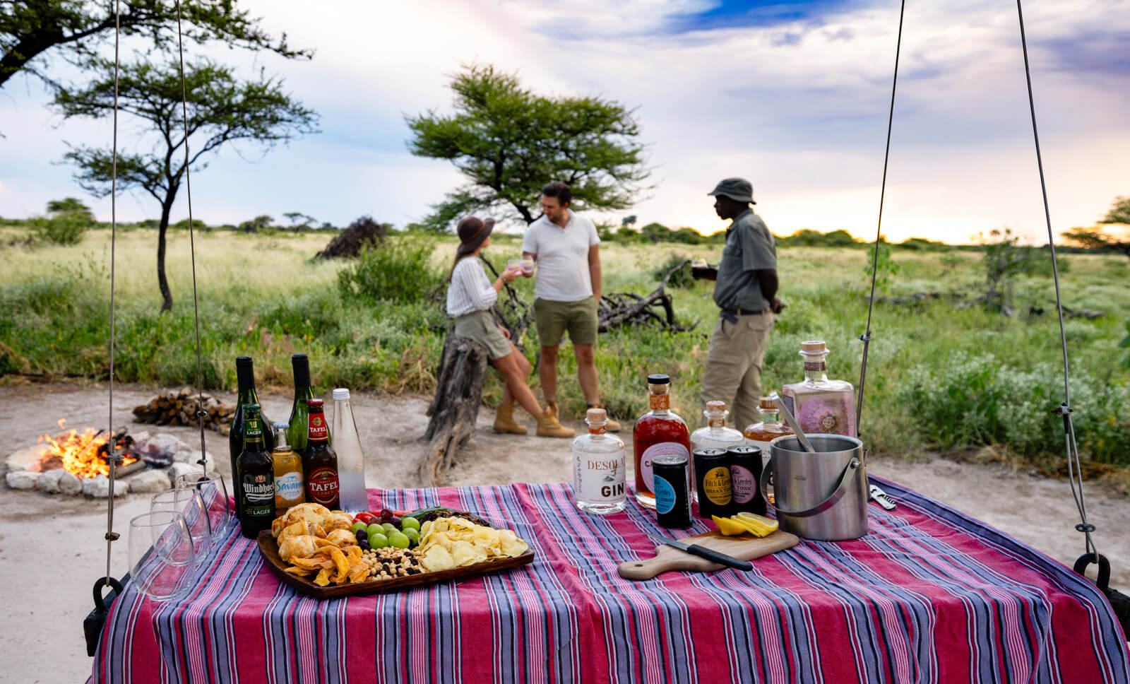 Sundowner drive onguma namibia